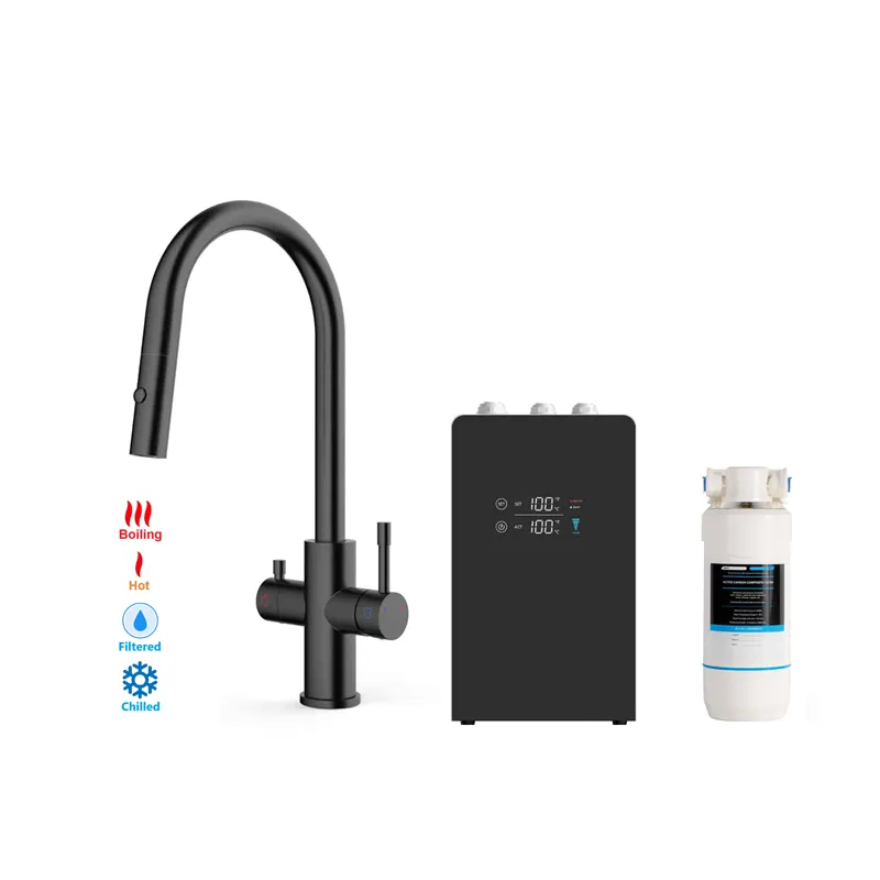4 in 1 Boiling Water Tap Black 4 in 1 Boiling Water Tap Black